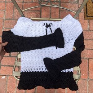 Handmade crochet sweater